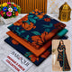 Design 01 – Navy Orange Floral
