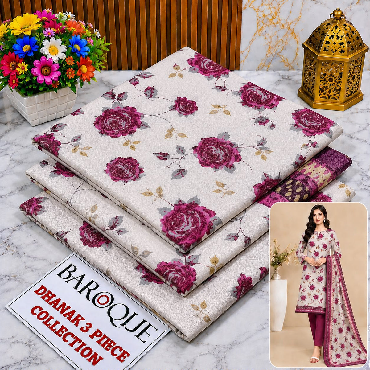 BAROQUE Dhanak 3 Piece Design 09