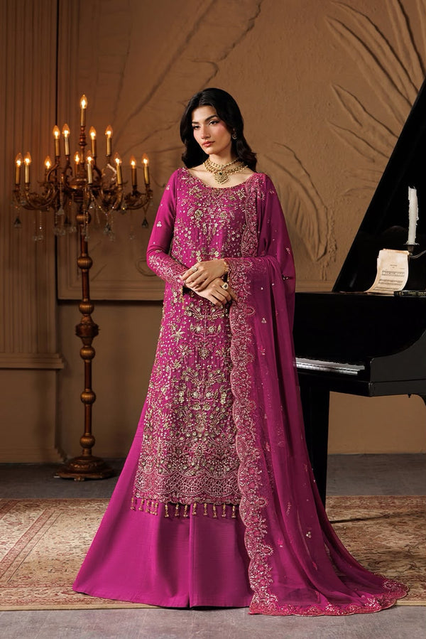 Emaan Adeel Luxury Embroidered Chiffon 3-Piece Suit